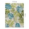 World Rug Gallery Contemporary Tropical Floral Indoor/Outdoor Area Rug 7'10''x10'6'' Green 433GREEN8X10 - alternate 8